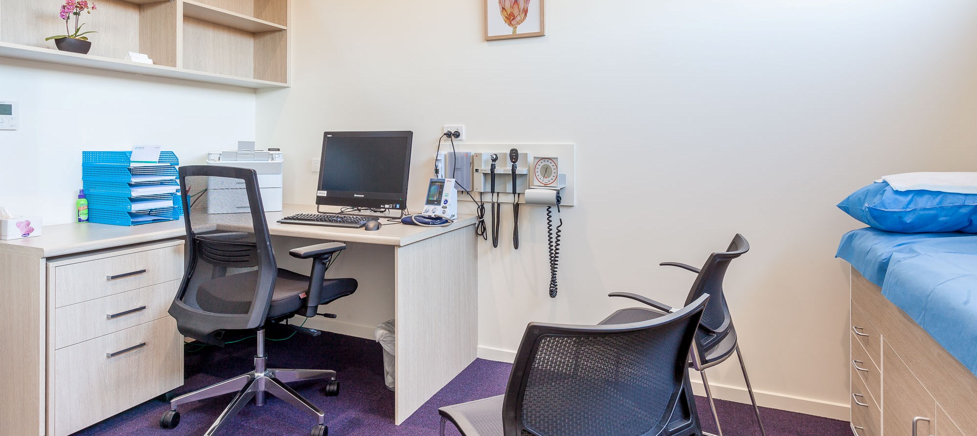 Glebe Hill Family Practice - consulting room Glebe Hill Family Practice - consulting room